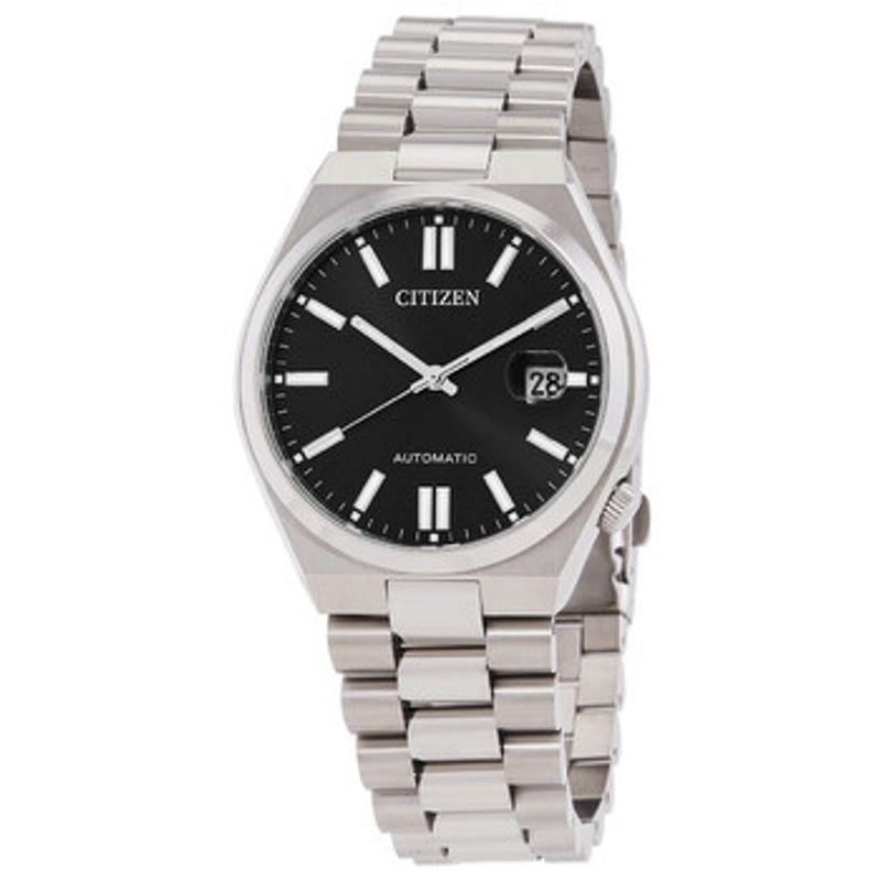 Citizen Tsuyosa Automatic Black Dial Two-Tone Men's Watch NJ0154-80H