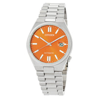 Citizen Tsuyosa Automatic Orange Dial Men's Watch NJ0151-88Z