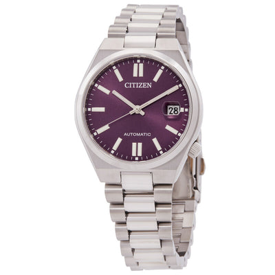Reloj Citizen Tsuyosa Automático - Esfera Púrpura (NJ0200-50W)