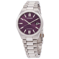 Reloj Citizen Tsuyosa Automático - Esfera Púrpura (NJ0200-50W)