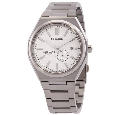 Reloj Citizen Zenshin Automático - Esfera Blanca, Dama (NJ0180-80A)