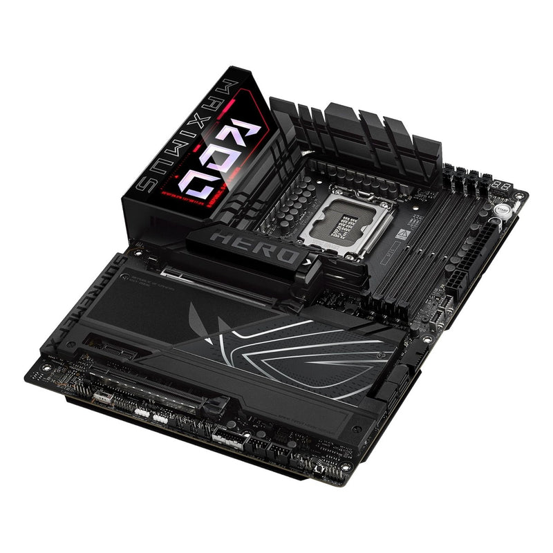 ASUS ROG Maximus Z890 Hero Placa base Intel Z890 LGA 1851, Intel avanzada lista para PC, 22+2+1+2 etapas, DDR5, WiFi 7, 3X PCIe 5.0 M.2