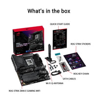 ASUS ROG Strix Z890-E Gaming WiFi Intel Z890 LGA 1851 ATX Placa Base con IA Avanzada, DDR5, WiFi 7 y Más