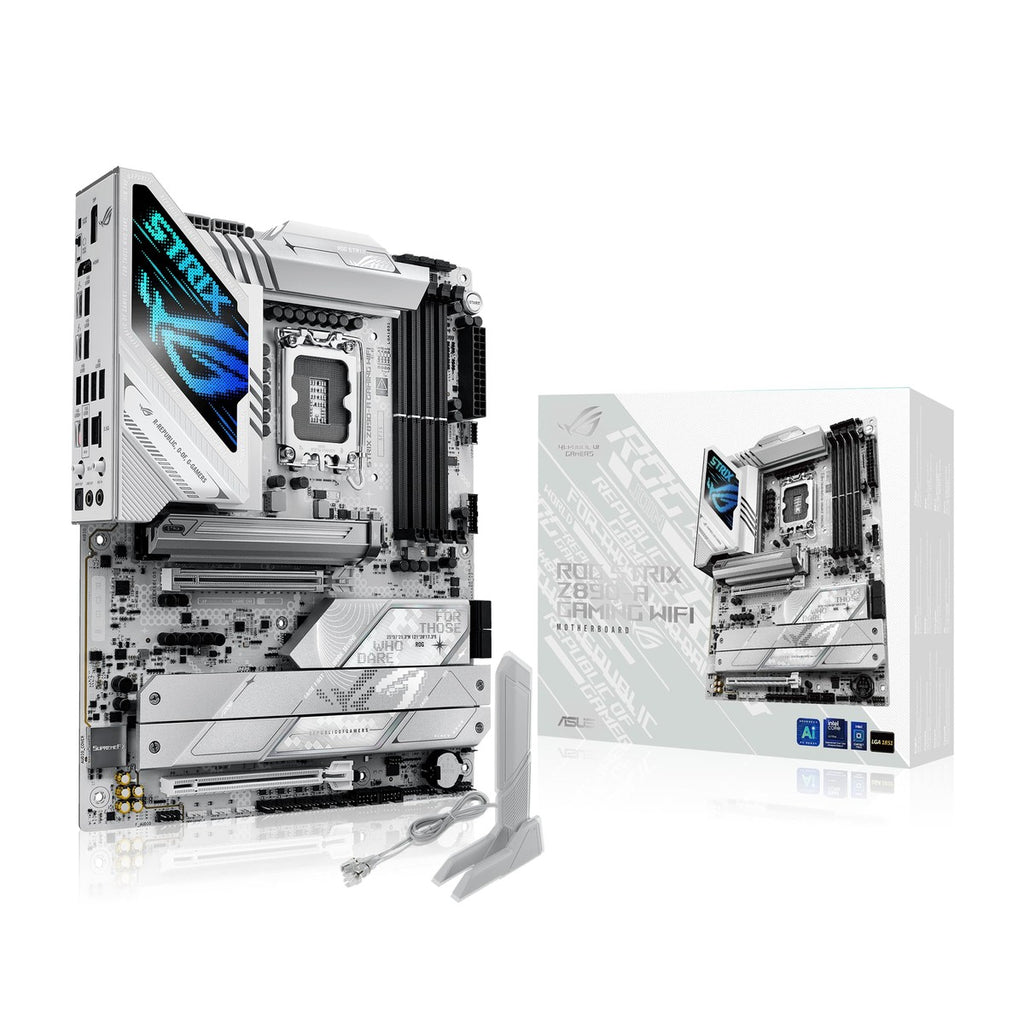 ASUS ROG STRIX Z890-A GAMING WIFI placa base para Intel® Core™ Ultra, AI PC-ready, DDR5, WiFi 7, 5x M.2, Thunderbolt™ 4