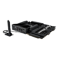 Placa base ROG Crosshair X870E Hero BTF AMD ATX, diseño conector oculto, ranura GPU alta potencia, DDR5, WiFi 7, PCIe 5.0, USB4