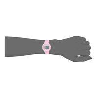 Reloj digital para mujer Casio Serie LA20WH resistente al agua, luz LED, cronómetro y calendario automático