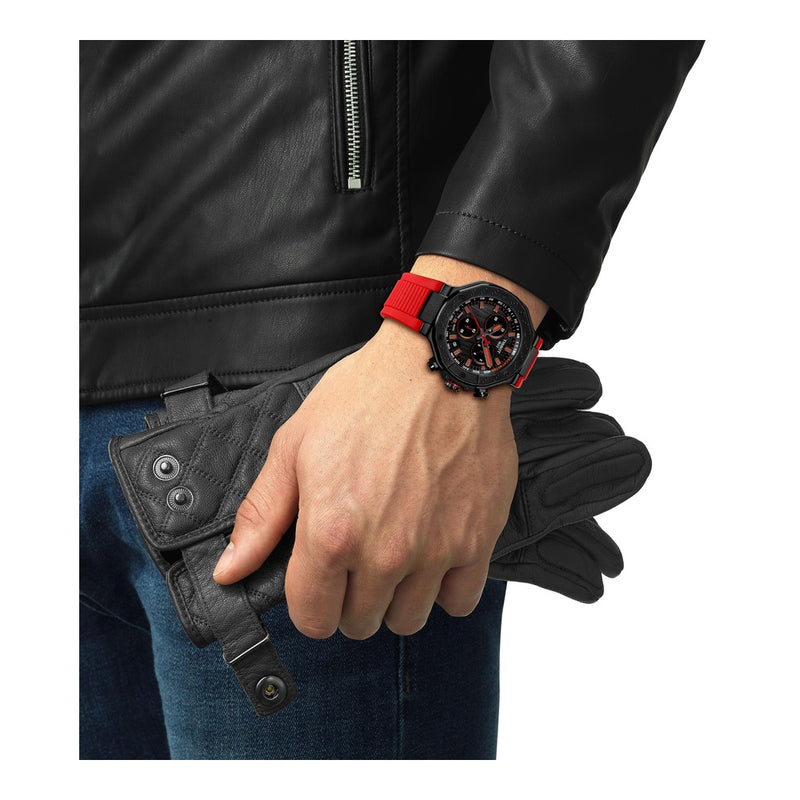 Tissot Cronógrafo T Race, diseño inspirado en motocicletas con cronometraje de precisión y estilo dinámico