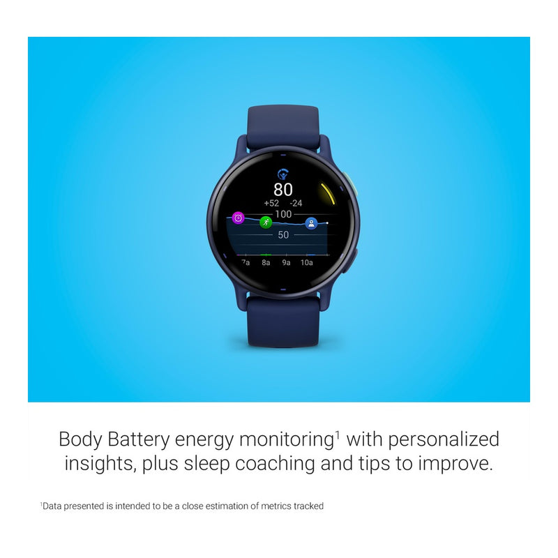Garmin Vívoactive 5 - Navy — Smartwatch GPS AMOLED, hasta 11 días de batería