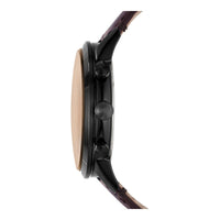 Reloj cronógrafo de acero inoxidable y cuero Fossil Townsman para hombre, estilo clásico y funcionalidad moderna
