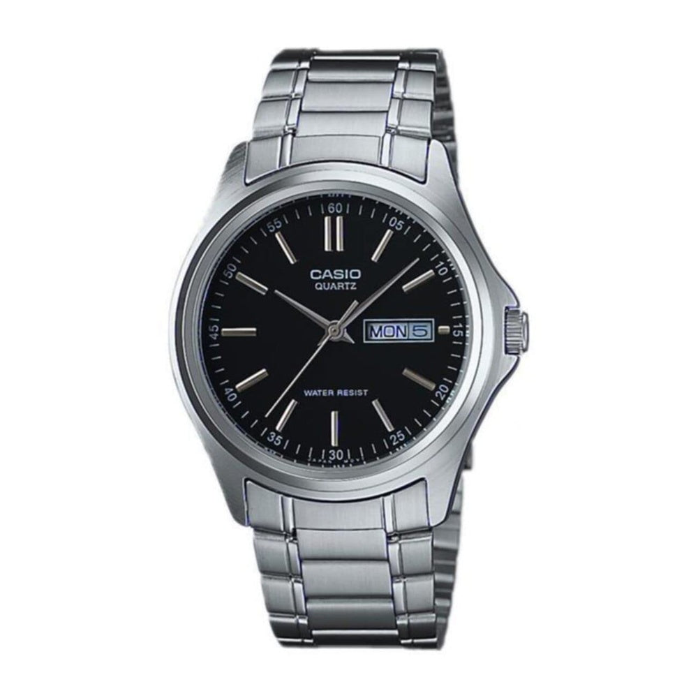 Reloj Casio Clásico, plateado, modelo MTP1239D-1A, tecnología avanzada y elegante diseño para hombre moderno