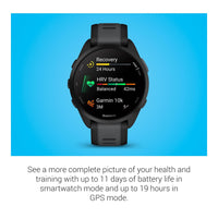 Garmin Forerunner 165, Reloj Inteligente Con Pantalla AMOLED, Métricas De Entrenamiento E Información De Recuperación