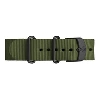 Reloj Scout Expedition Timex para hombre con correa verde resistente al agua y manecillas luminosas