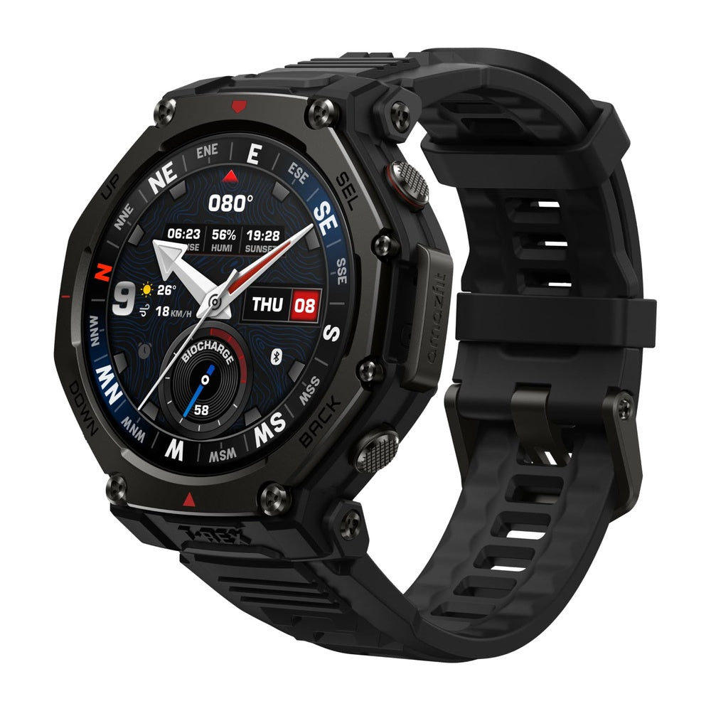 Amazfit T-Rex 3 Pro - Reloj inteligente ultra resistente con pantalla de zafiro, GPS preciso y batería de 25 días