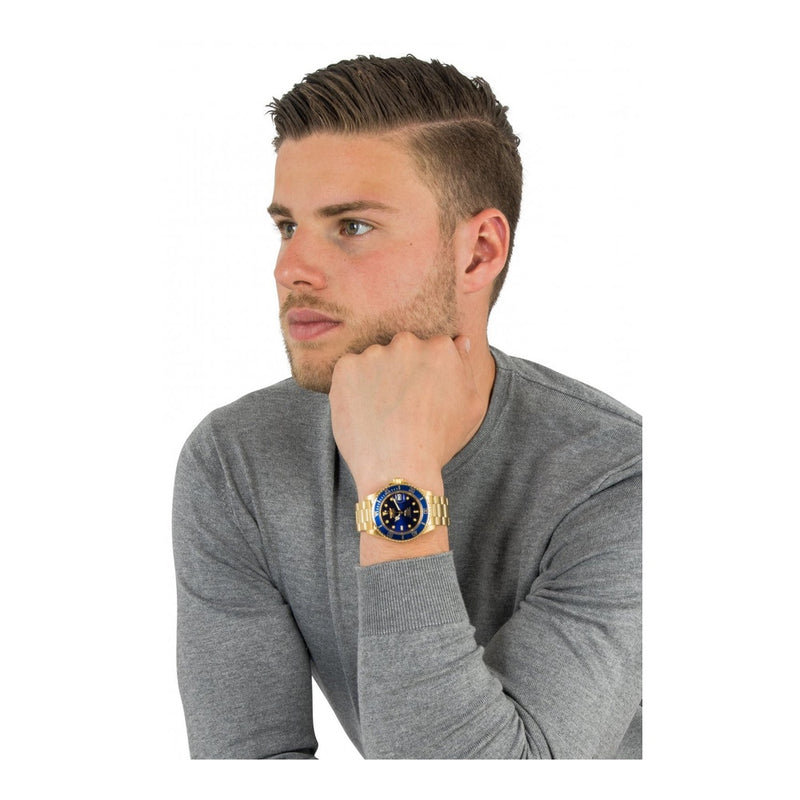 Invicta Pro Diver 8930C para hombre, Pro Diver, Dorado, cronógrafo automático japonés, resistencia al agua 200 metros