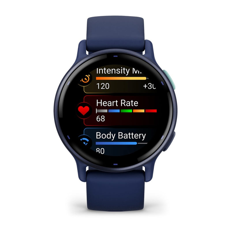 Garmin Vívoactive 5 - Navy — Smartwatch GPS AMOLED, hasta 11 días de batería