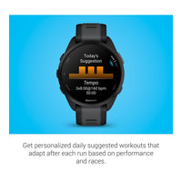 Garmin Forerunner 165, Reloj Inteligente Con Pantalla AMOLED, Métricas De Entrenamiento E Información De Recuperación