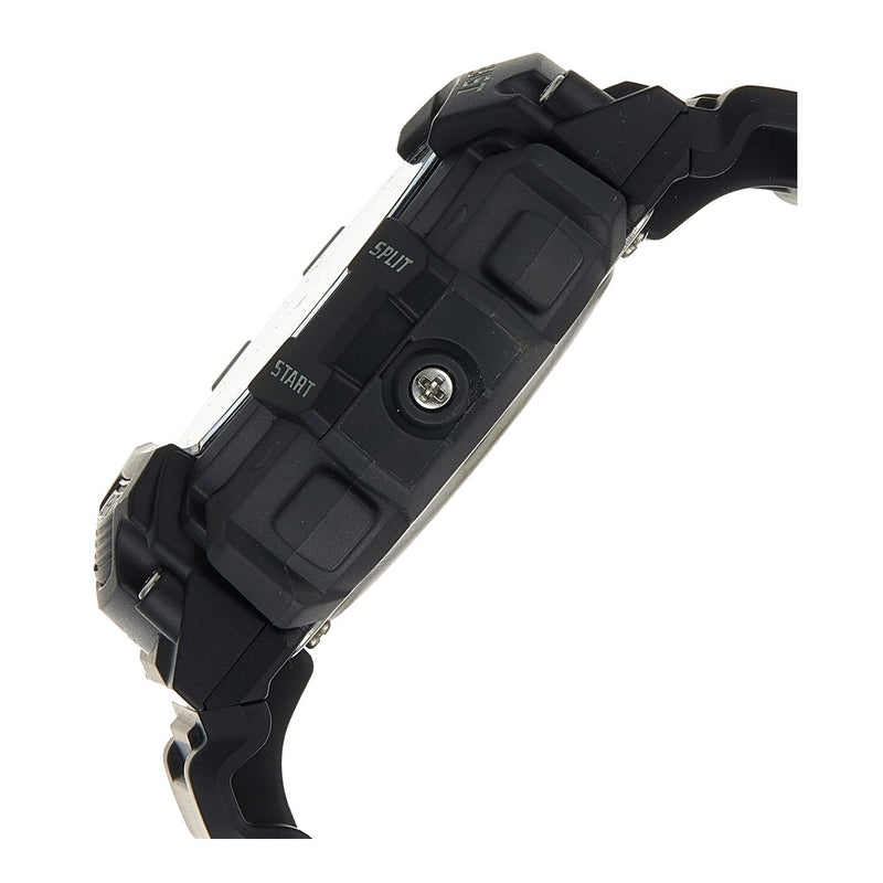 Casio Reloj de cuarzo resistente al barro con correa de resina y cuerpo de acero inoxidable, modelo TRT-110H-1AVCF