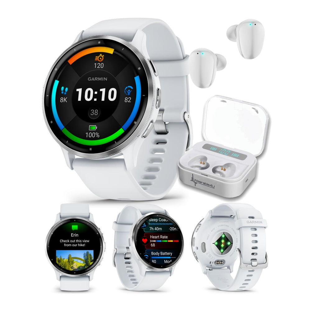 Smartwatch Garmin Venu 3 Gps Pantalla Amoled 45 Mm Funciones Avanzadas De Salud Y Fitness 14 Días De Batería