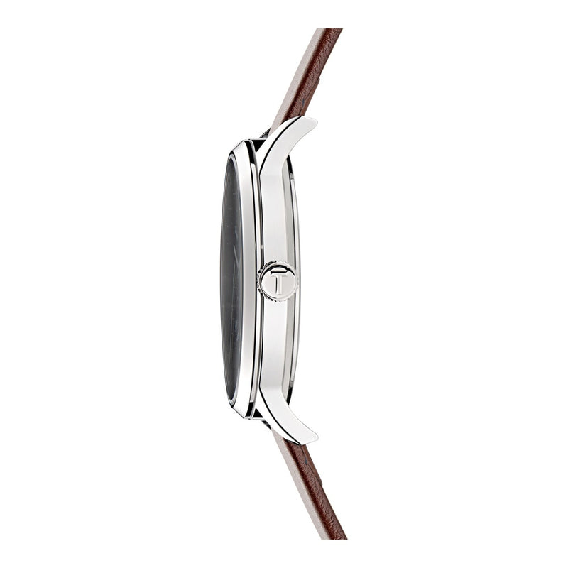 Reloj Ted Baker Cosmop con correa de cuero ecológico para hombre, esfera verde, diseño elegante y resistente al agua
