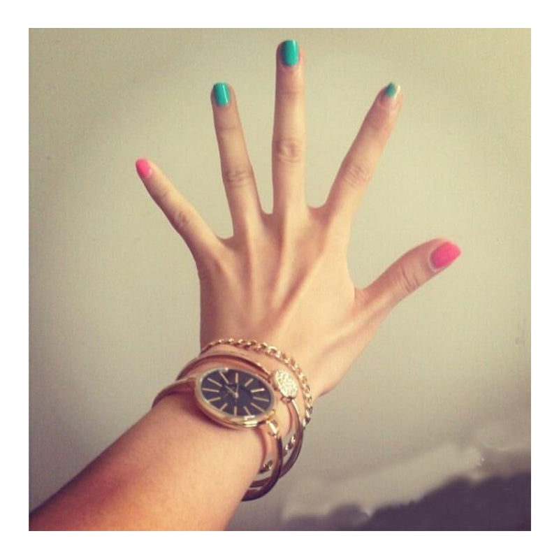 Conjunto de Reloj y Pulsera para Mujer