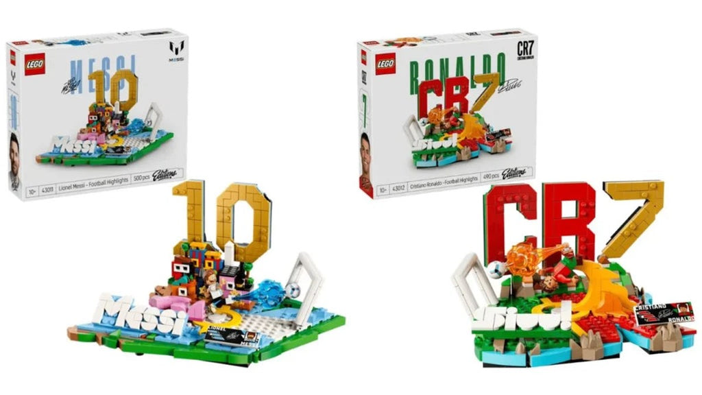 LEGO Lionel Messi + Lego Cristiano Ronaldo COMBO