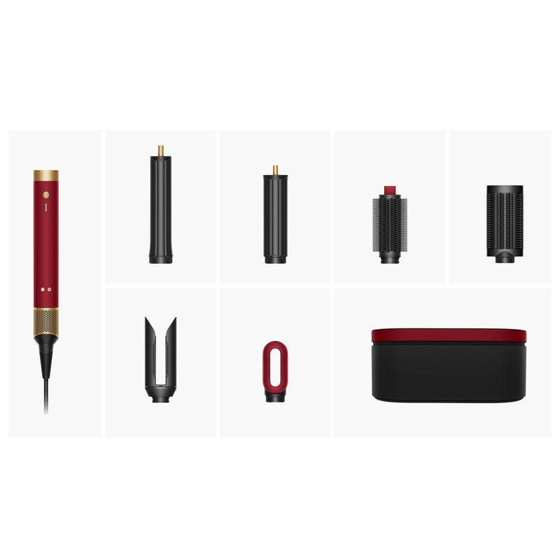 Dyson Airwrap Co-anda 2x - Red Velvet/Gold