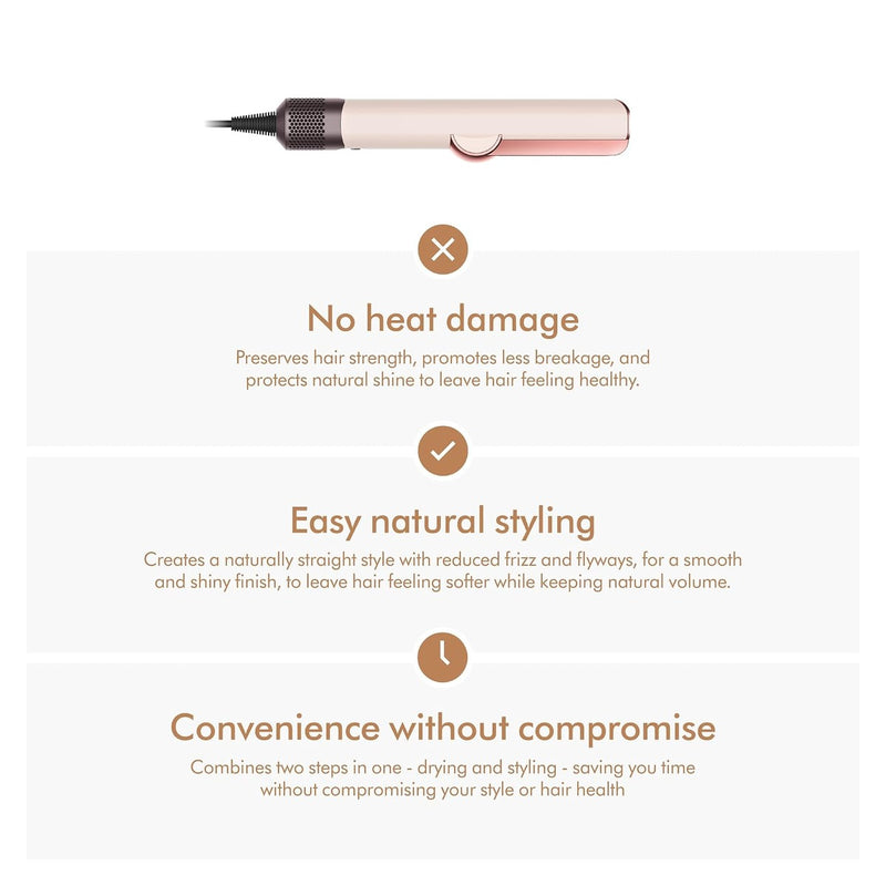 Dyson Airstrait - Ceramic Pink / Rose Gold
