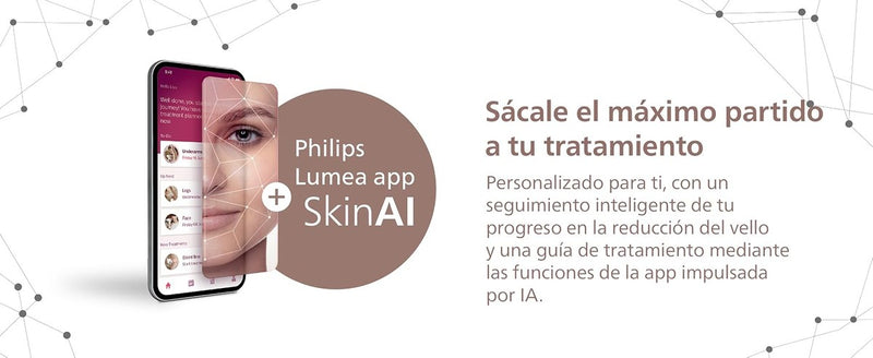 Philips Lumea Serie 9900 IPL - Depiladora con Inteligencia Artificial y 4 Accesorios, La Philips Lumea Serie 9900 es la depiladora IPL más avanzada de Philips. Incorpora tecnología SkinAI que analiza