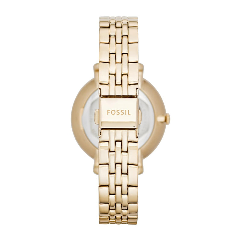 Reloj Fossil Jacqueline para mujer con pulsera de acero inoxidable o cuero y pantalla analógica elegante