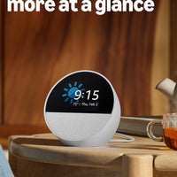 Amazon Echo Spot (2024) - Blanco Glaciar