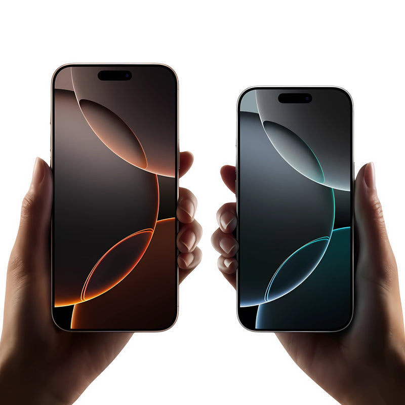 iPhone 16 Pro Desert Titanium - Vista trasera del color