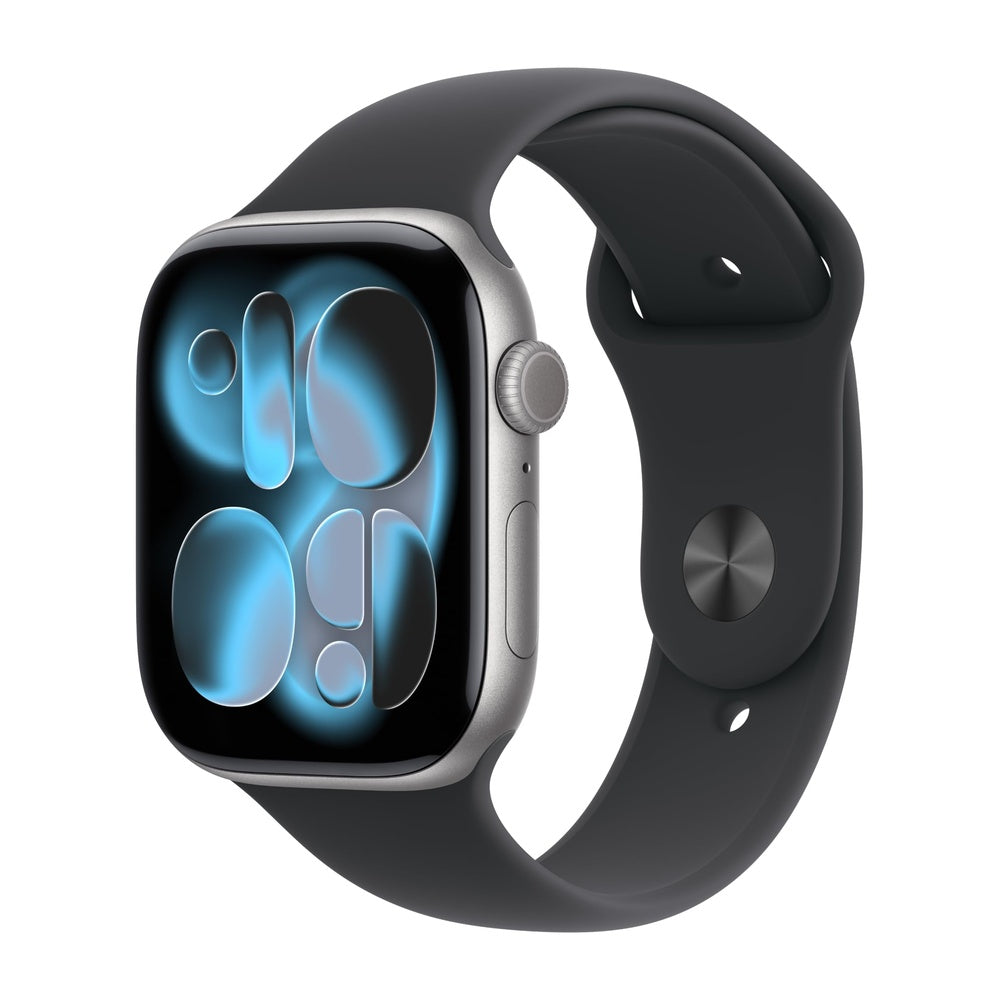 Apple Watch Series 11 GPS 46mm - Gris Espacial / Correa Negra