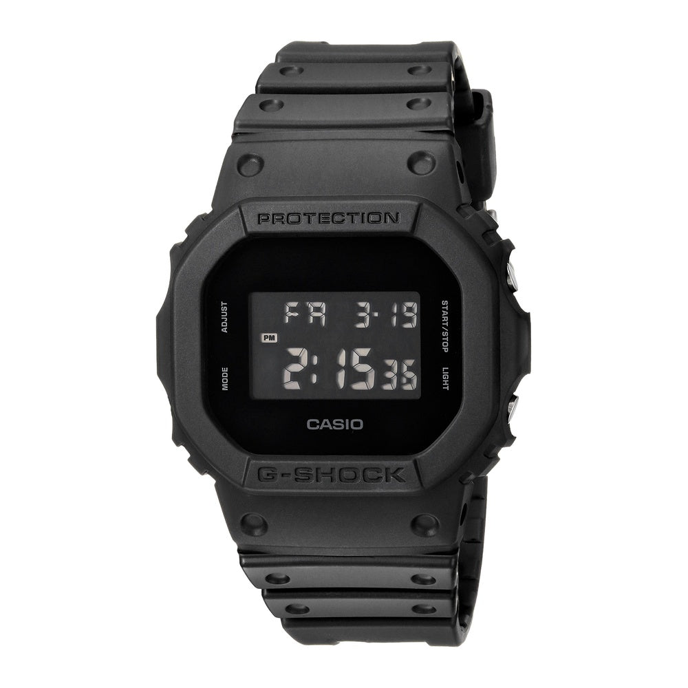 Reloj digital Casio G Shock DW-5600BB-1CR, movimiento de cuarzo, resistente al agua y golpes, ideal para deportes acuáticos