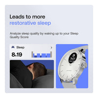 Withings ScanWatch Light - Reloj Inteligente Híbrido Con Monitoreo Cardíaco, Fitness, Ciclo Y Sueño
