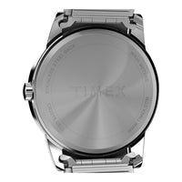 Reloj Easy Reader para hombre de Timex, diseño elegante con resistencia al agua y banda de acero inoxidable