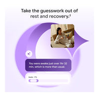 Google Fitbit Air, rastreador de actividad sin pantalla, con seguimiento fitness, ritmo cardíaco y sueño. Coaching IA personalizado