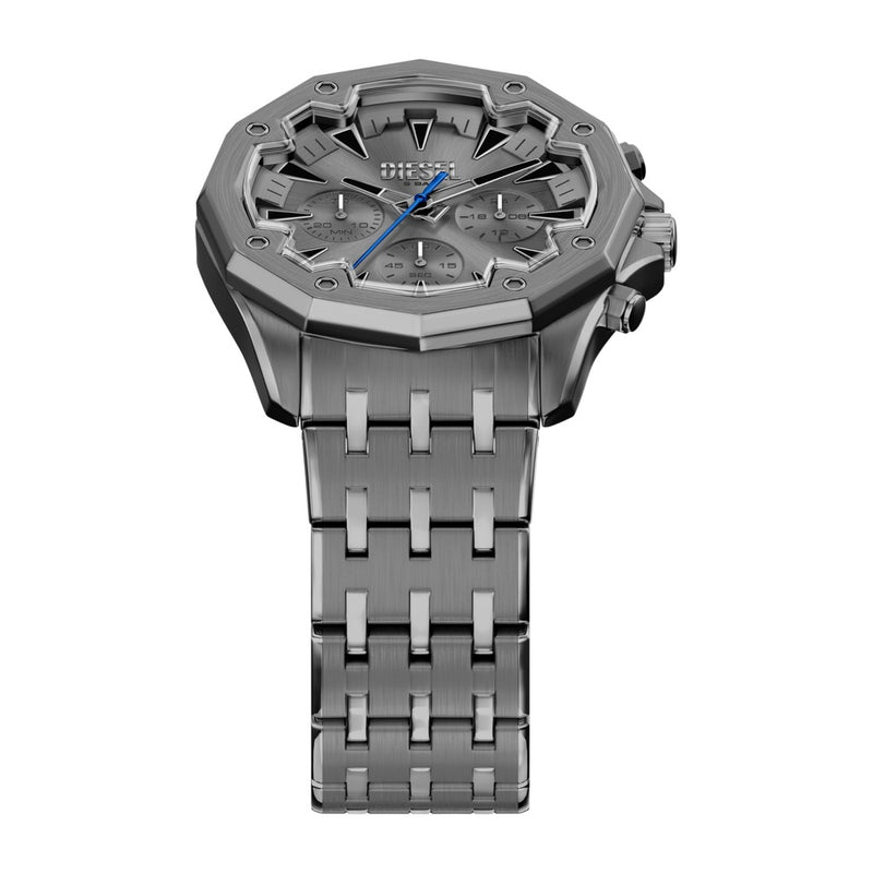 Diesel Men's Stinger Chronograph Gunmetal Stainless Steel Watch (Model: DZ4708)