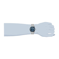 Invicta Reloj de cuarzo Pro Diver para hombre, plateado, de acero inoxidable, sumergible hasta 100 metros