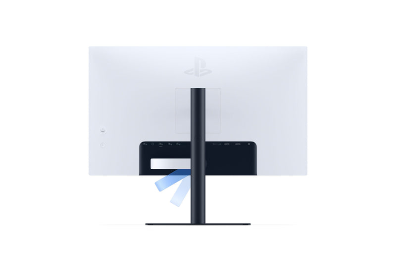 vista trasera con puertos HDMI 2.1 DisplayPort y USB