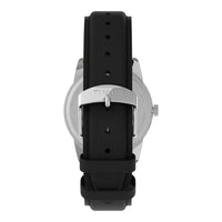 Timex Reloj Easy Reader para hombre en cuero negro, con fecha y luz Indiglo, resistente al agua, con movimiento de cuarzo