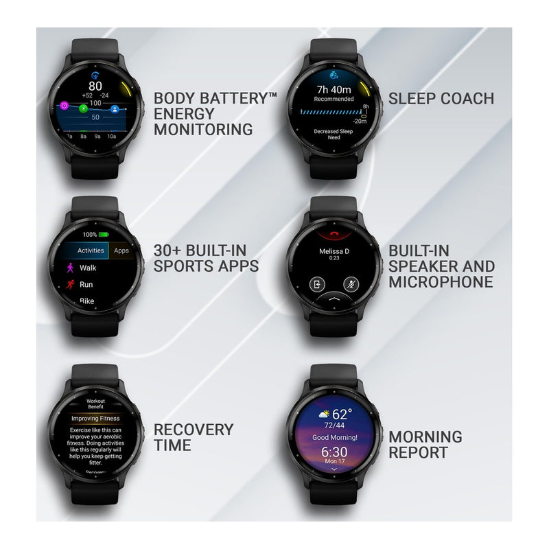 Garmin Venu 3 Con Pantalla AMOLED Y Salud Avanzada