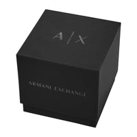 Reloj cronógrafo para hombre AX Armani Exchange, correa de cuero, acero inoxidable o silicona, moderno y resistente