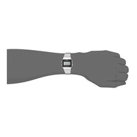 Casio Reloj de cuarzo digital clásico para hombre con pantalla plateada, modelo A700W-1ACF