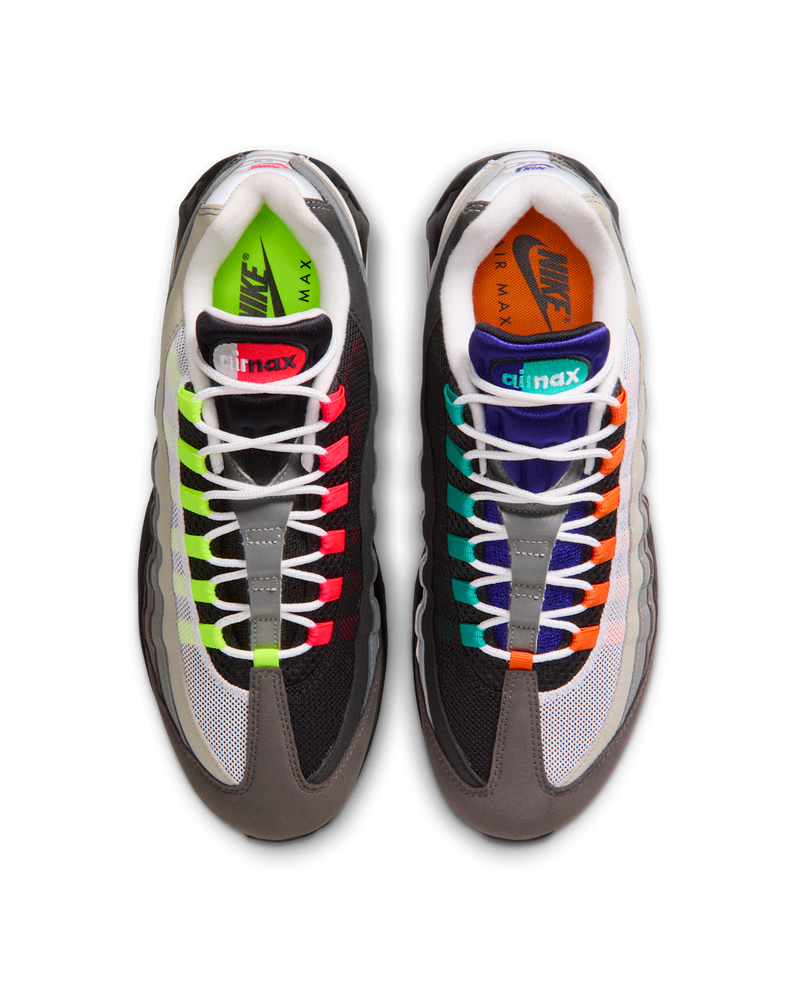 Nike Air Max 95 Big Bubble Greedy White Medium Ash