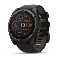 Garmin Fenix 8 - Sapphire Solar - Titanium Carbon Gray