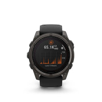 Garmin Fenix 8 - Sapphire Solar - Titanium Carbon Gray