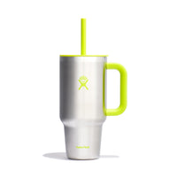 Hydro Flask Travel Tumbler 40oz - Stainless Lime