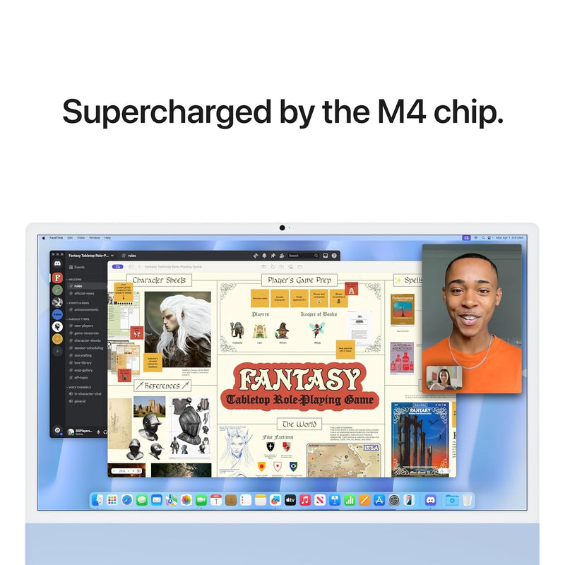 Apple iMac 24 M4 - Blue (2024)