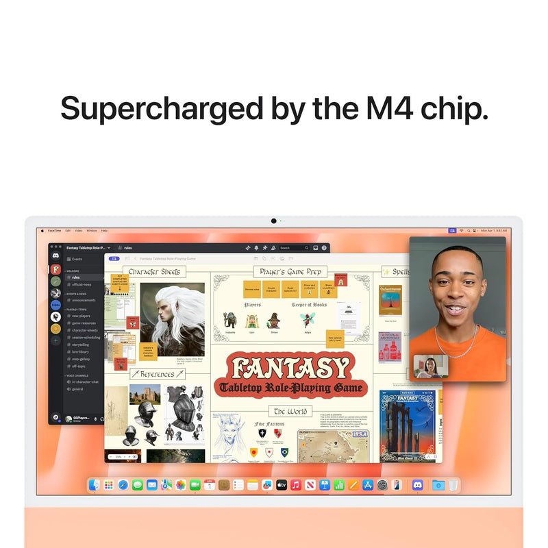 Apple iMac 24 M4 - Orange (2024)