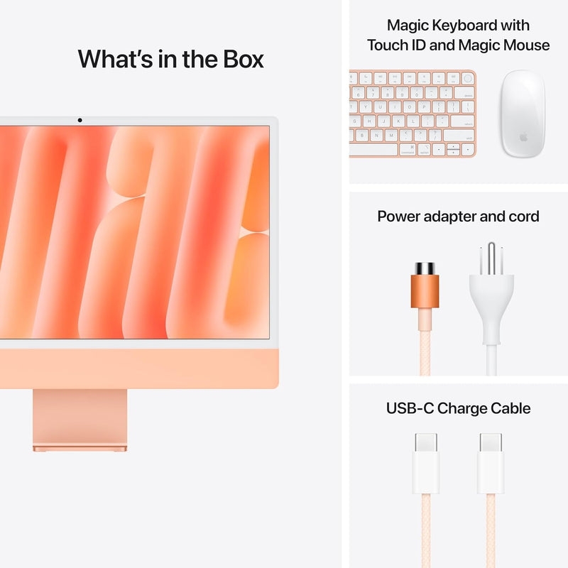 Apple iMac 24 M4 - Orange (2024)